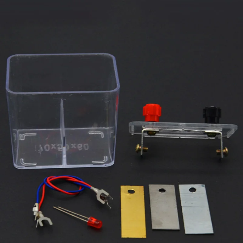 Battery Tester Primary Battery Tester Chemical Experiment Teaching Demonstration DIY Principle of Galvanic Cell Box Teaching Instrument