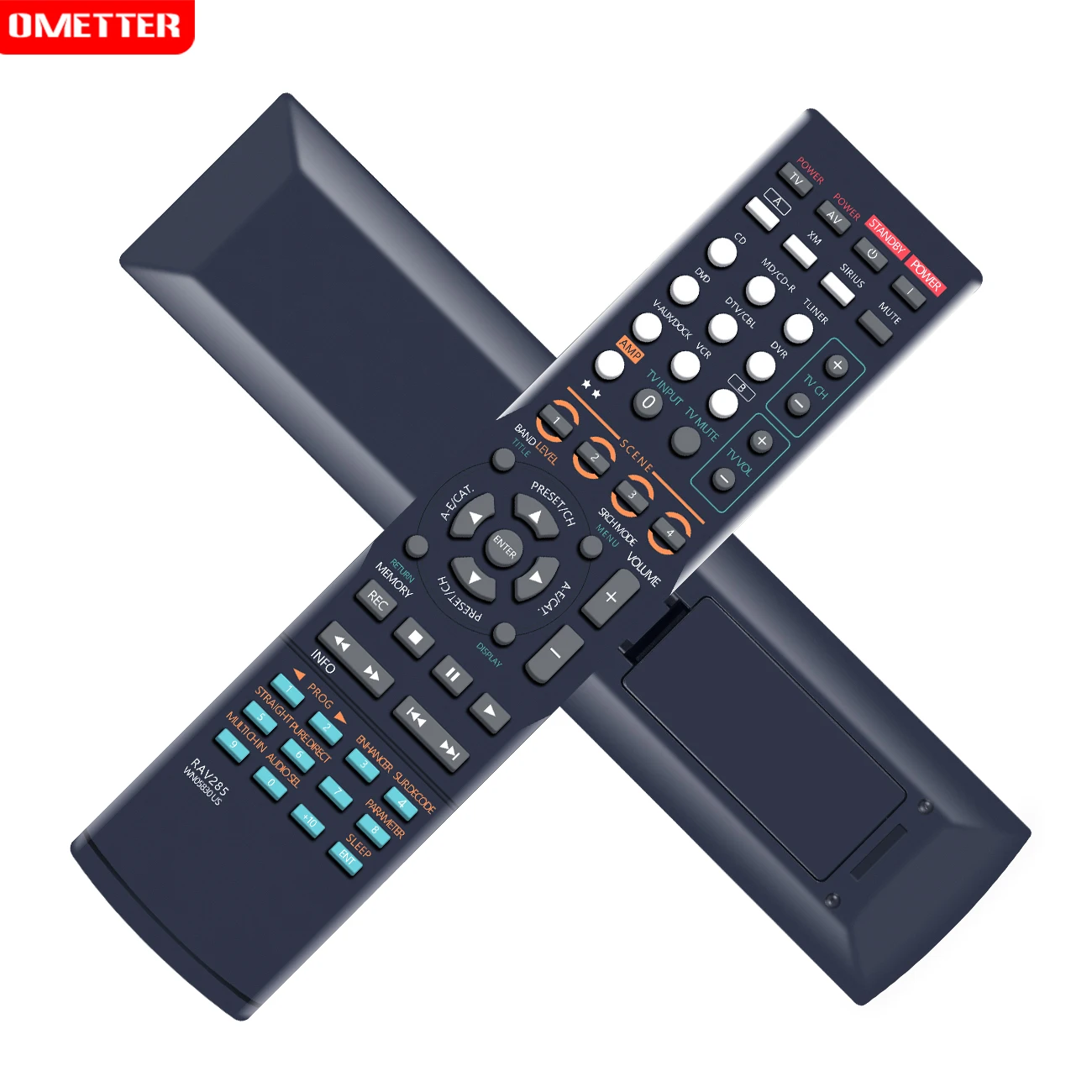 Controle Remoto Apto para Yamaha av Receptor Htr6160 Rx-v663bl Rx-v663 Remoto Rav285 Wn05830us - Image 4