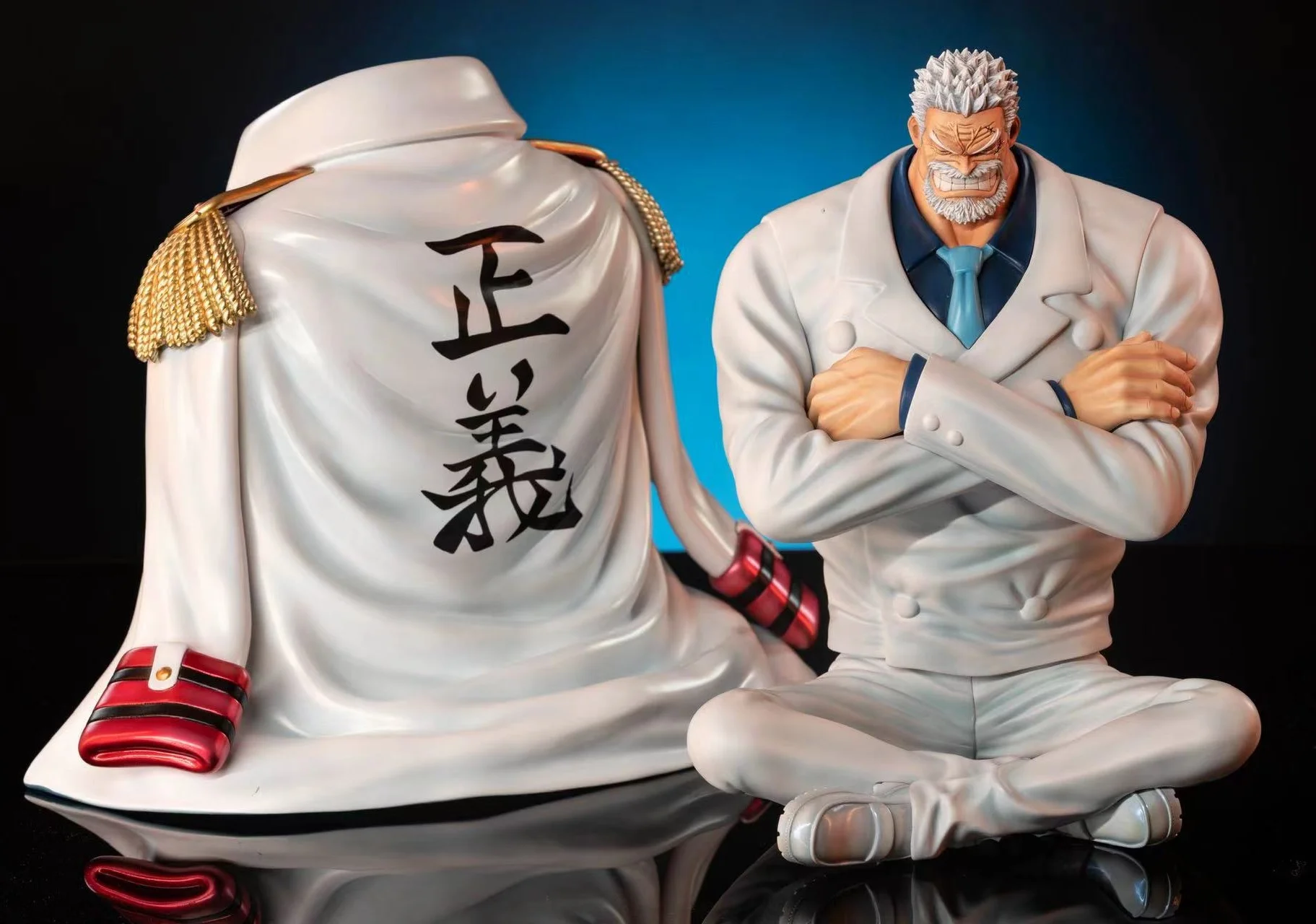 

One Piece Japanese Anime Figure Anan Sitting D.Kapu 21cm Pvc Double Head Sculpture Collection Edition Sculpture Handmade Model