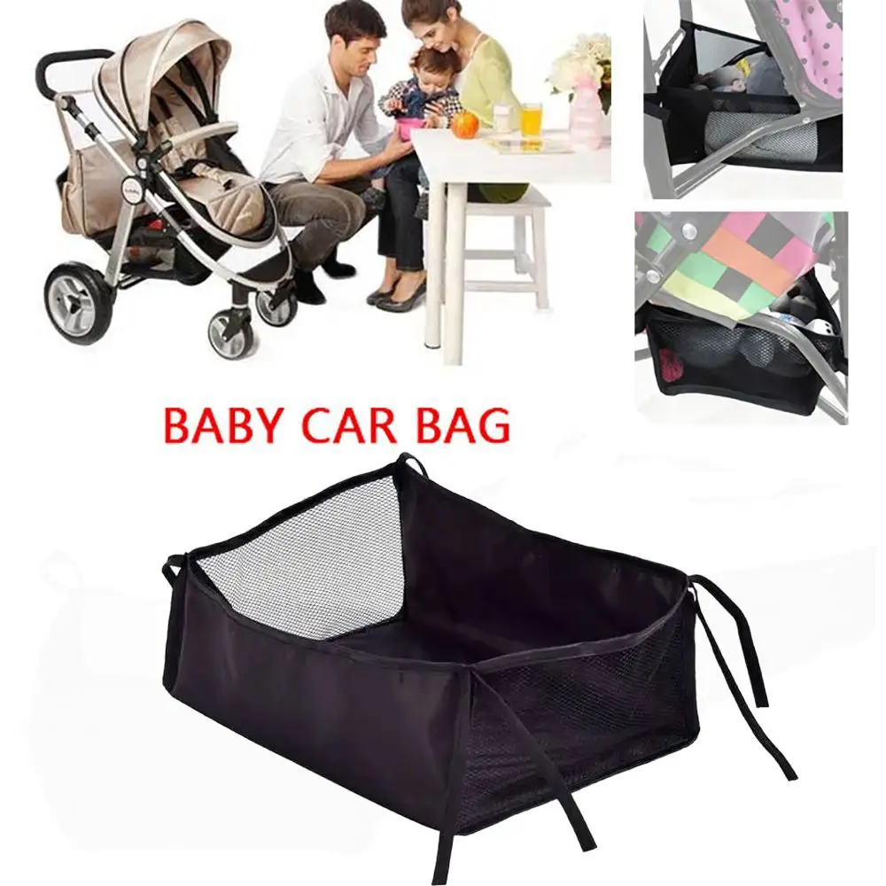 Stroller Basket for Newborn Pram Organizer