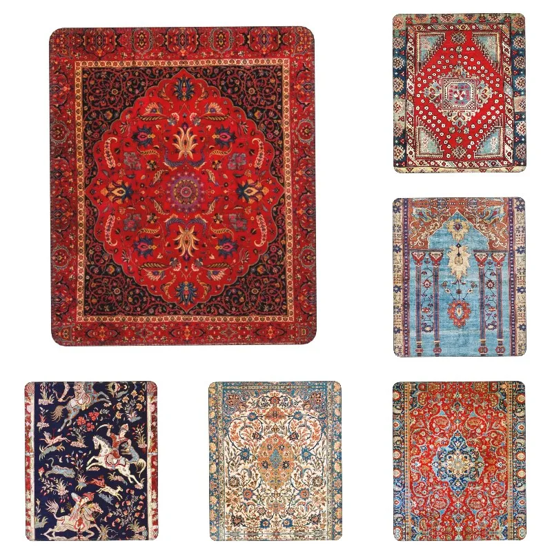 Rubber Mousepad Accessories Mouse Pads Persian Carpet Mat Mouse