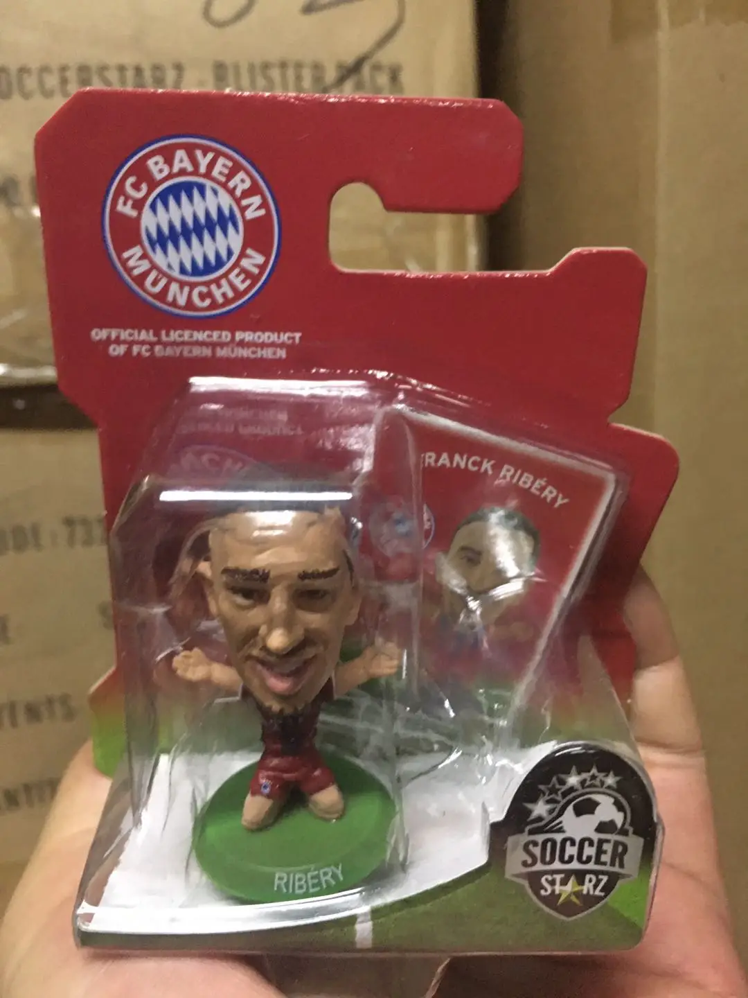 Soccer Starz Figure Club Bayern Munchen Arjen Robben Mulleer