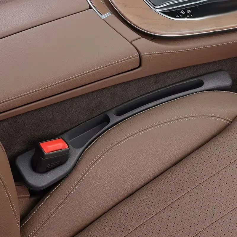 Car Seat Gap Filler 2Pcs Seat Crevice Storage Box Bag Between Seats Console Organizer