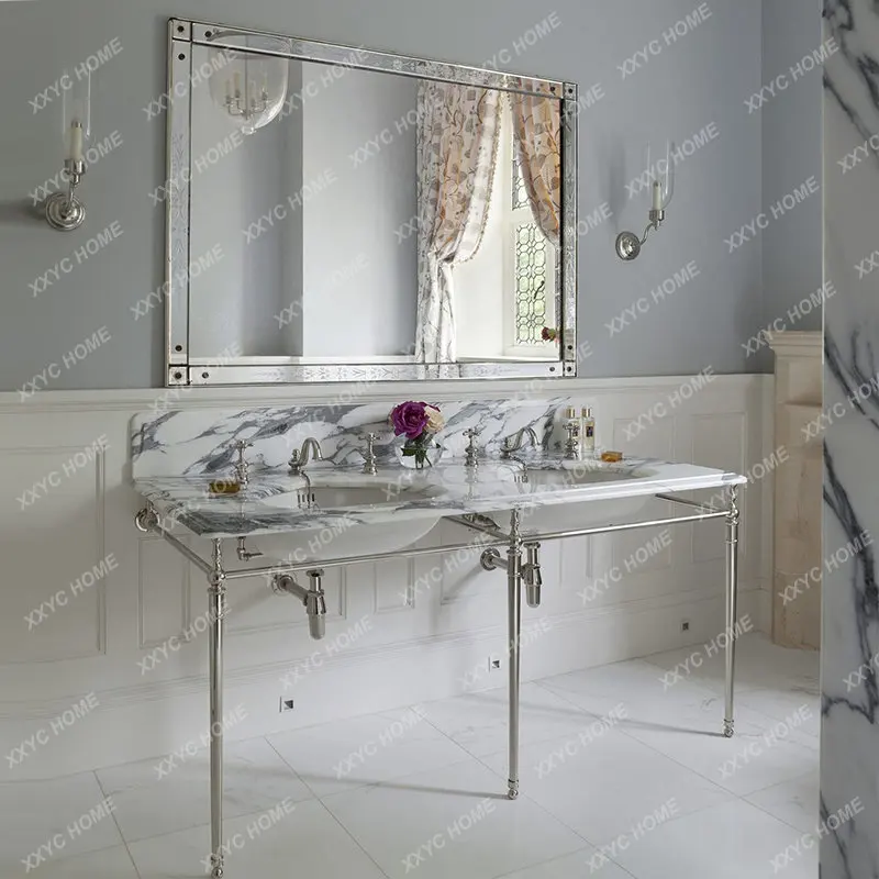Bathroom Marble Countertop Metal Bracket Base Metal Stand