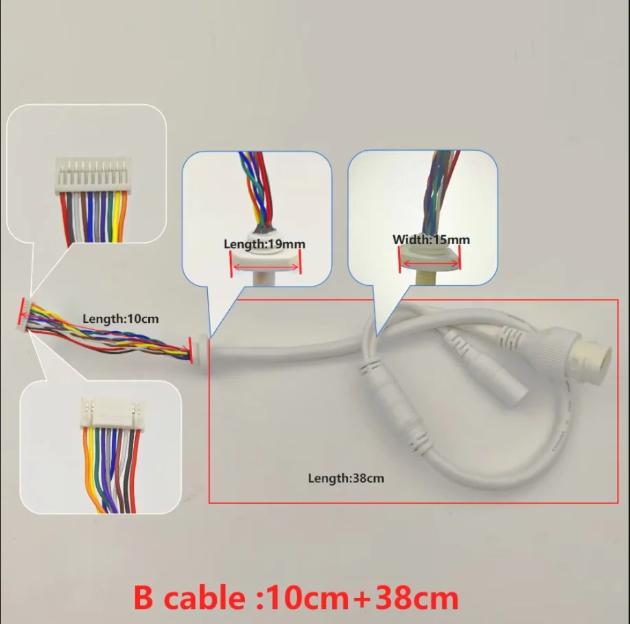 Original Hikvision Ethernet Lan Cable PoE RJ45 Network Cable 10 - Main Image