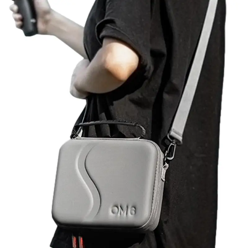 Portable Case Handbag For OM6 Handheld Gimbal Tripod Magnetic Clip Fill Light Clip Storage Bag For DJI Osmo Mobile 6 Access X1I1
