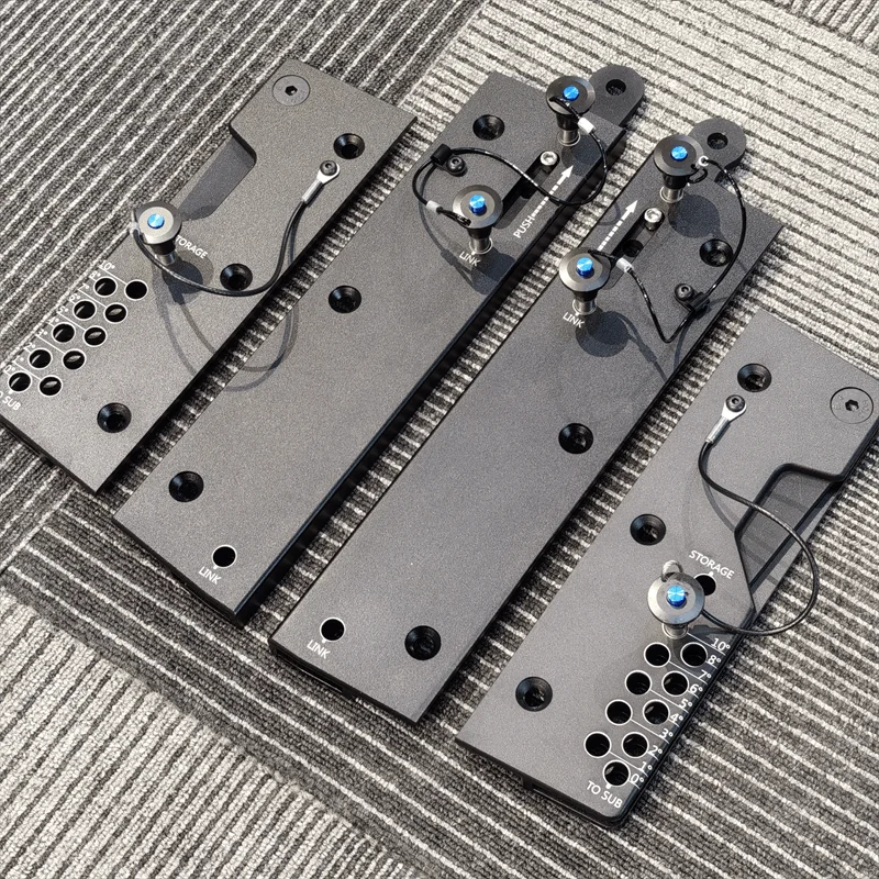 MW Audio 12" Aluminium Line Array Rigging-Kit, 4-Punkt-Hardware für professionelle Bühnenlautsprechersysteme – Detail 11
