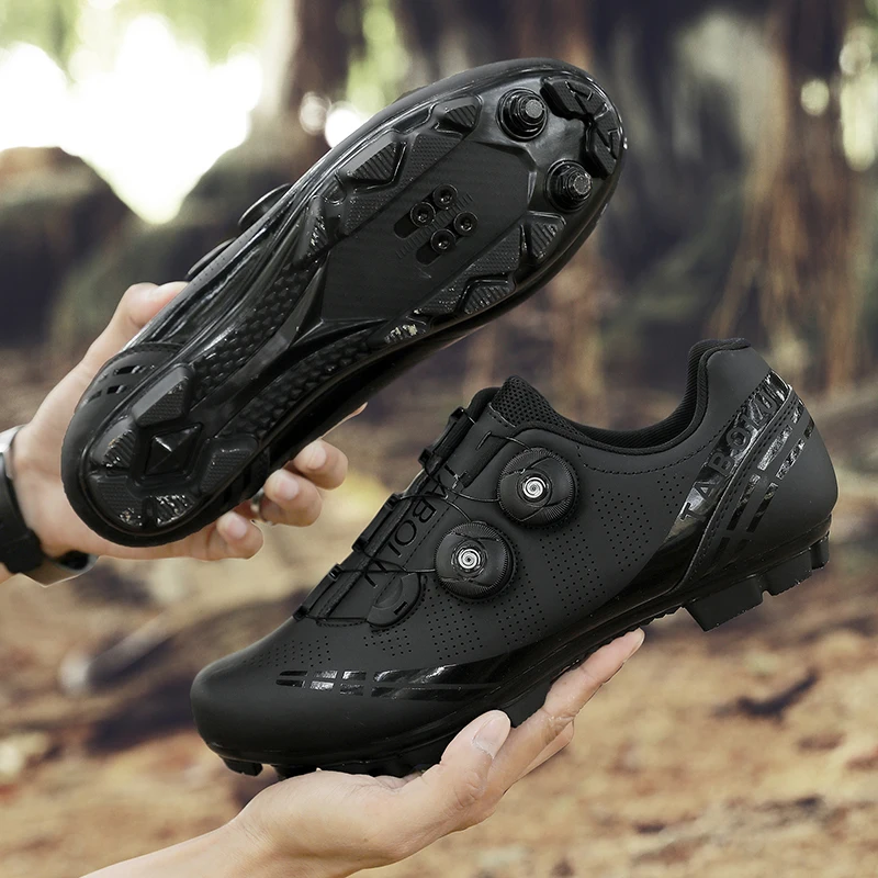 Mtb Cycling Shoes Men Carbon Racing Speed Self-Locking Bicycle Road Bike Women Flat Cleats Mountain Biking Sneakers  Zapatillas 3