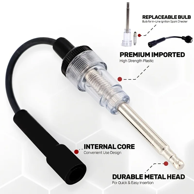 

Spark Tester Plug Diagnostic Engine Ignition Issues with this Detector Tool