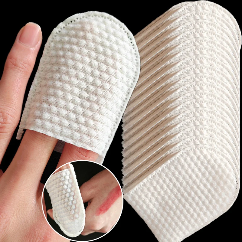 U-Shaped Pocket Cotton Pad Disposable Makeup Remover Non-woven Fabric Cleaning Paper Wipe Cosmetic Pads Face Removing Tools