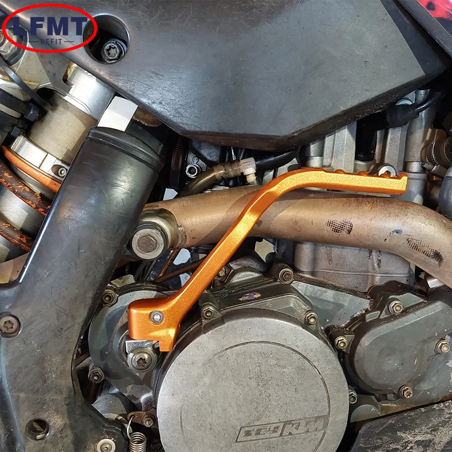 Für KTM SX 125 SX 150 XC 150 XCW 200 Für Husqvarna TC 125 TE 125 Motocross 7075 Aluminium Geschmiedet Kick Starter Start Hebel 2012-2016 – Detail 1
