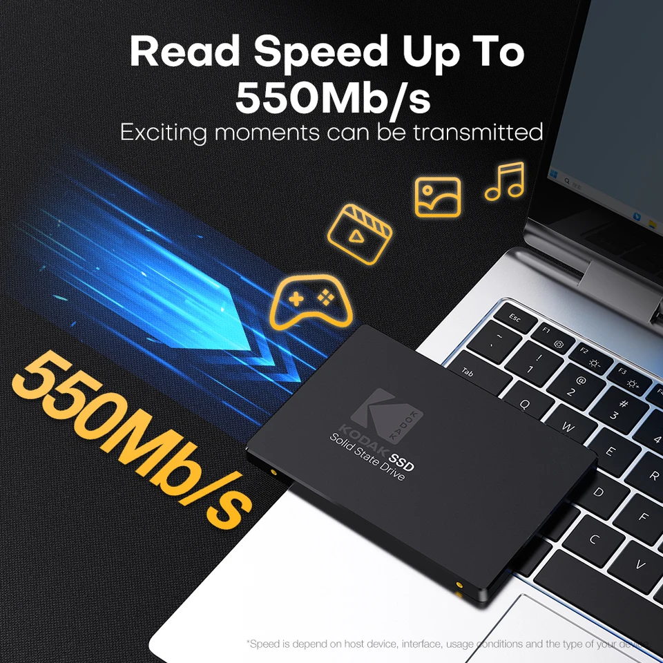 Kodak X120 PRO SSD 1TB SATAIII SSD 512GB 256GB 128GB HD 1TB