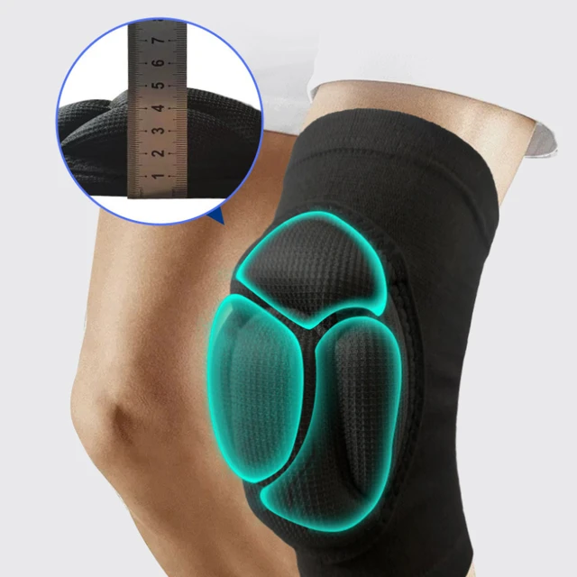 1pair Knee Pads Sports Knee Pads Anti-collision Thickened Sponge Kneepads Brace Support for Gym Basketball Volleyball Dancing 3