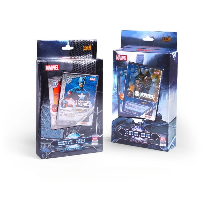 

KAYOU Marvel Heroes Versus Card Avengers Collection Captain America X-Men Anime Surrounding Children's Boy Toys Collection Card