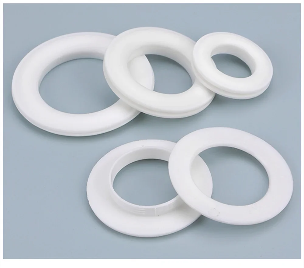 Plastic Grommet Eyelets Washers Curtain Assortment Kit Hole Self Backing Eyelet Bead Cores Cloth Bags Clothes 20 set eyelet grommet ring kit eyelet grommet ring grommet tool kit grommet eyelet kit