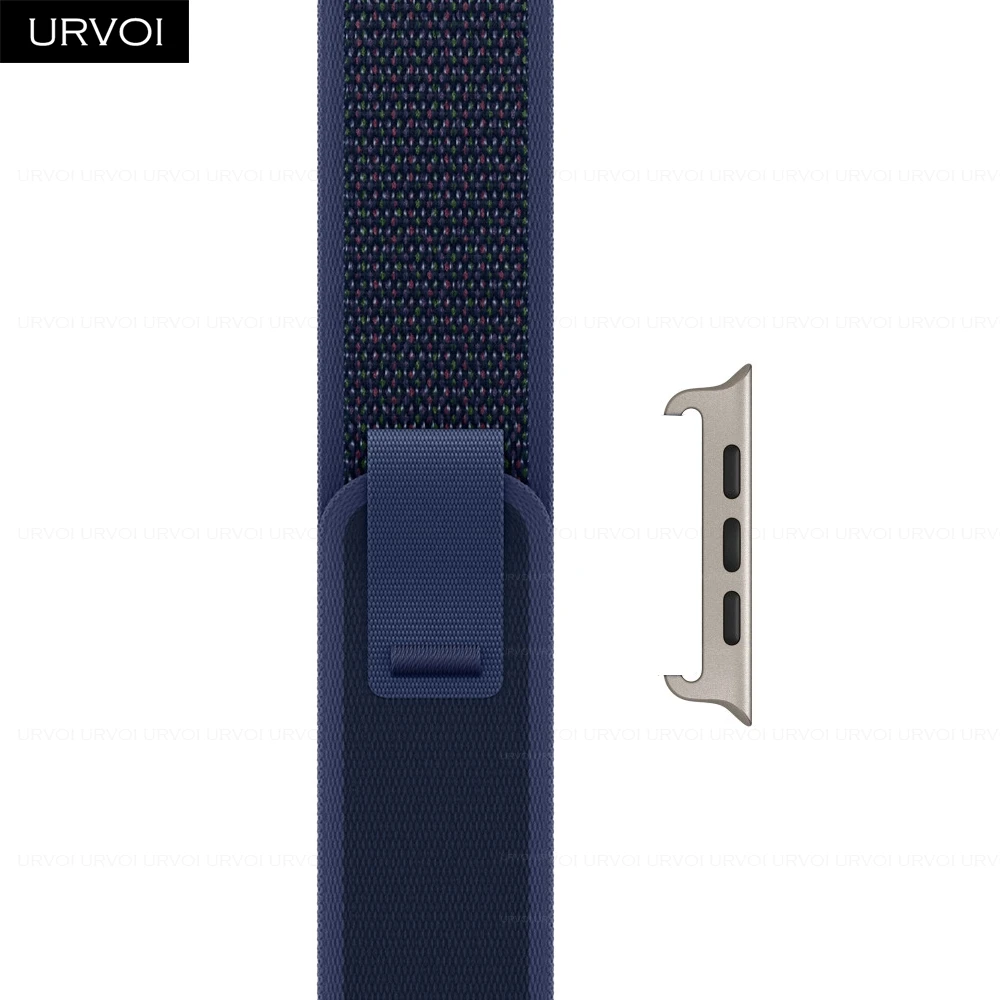 URVOI Lightweight Nylon Weave Trail Loop with Pull Tab Closure
