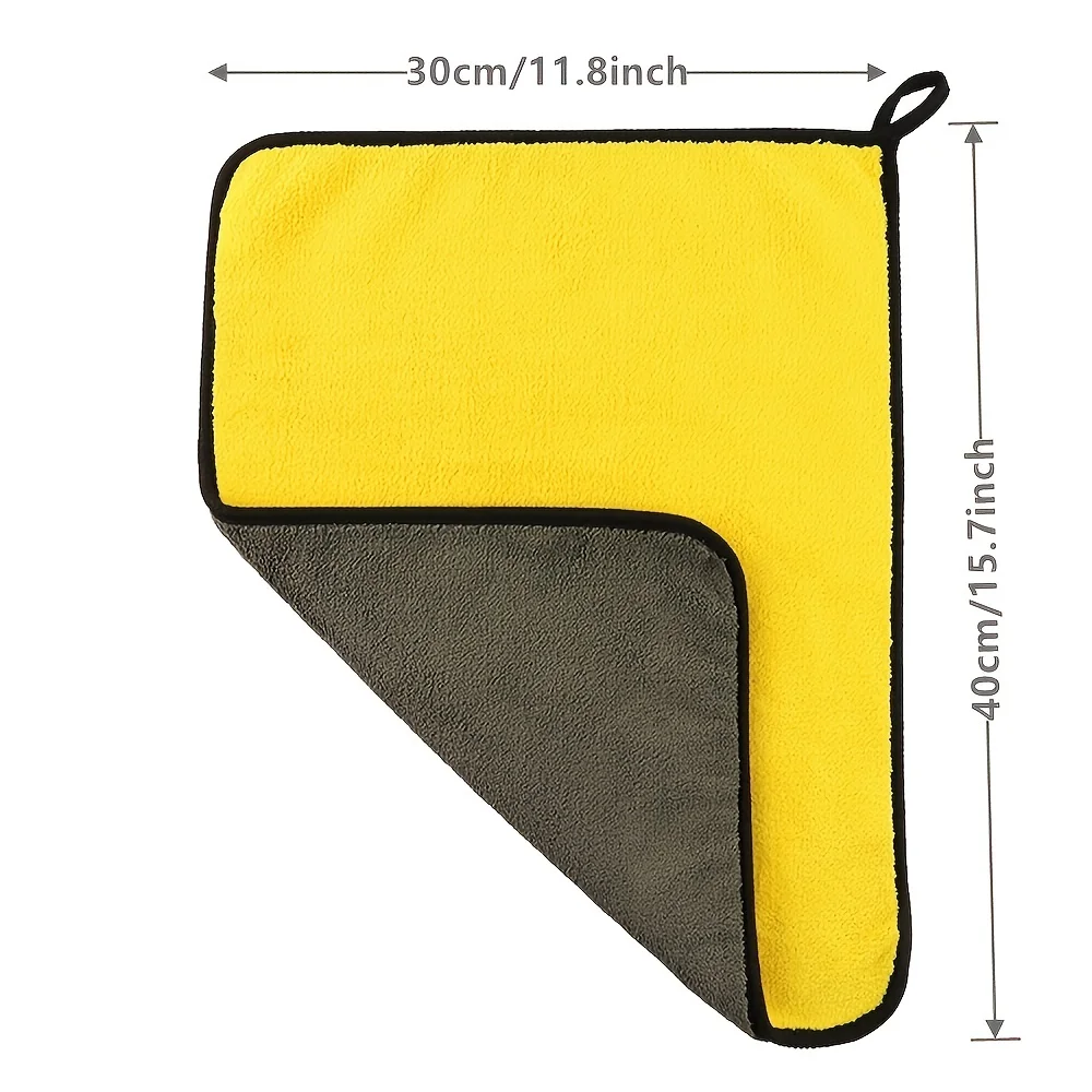 Car Washing Towel High-density Coral Fleece Double-sided Thickened Car Wiping Absorbent Glass Wiping Repair Shop Cleaning car washing towel microfiber car towel microfiber towels fiber towel fiber car wipes car drying towel glass cleaning towel