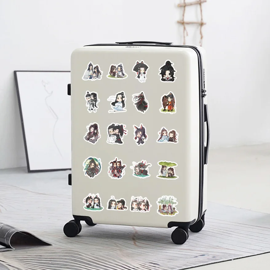 100PCS Mo Dao Zu Shi 애니메이션 스티커 수중 세계 낙서 장식 노트북 가방 기타 냉장고 전화 데칼