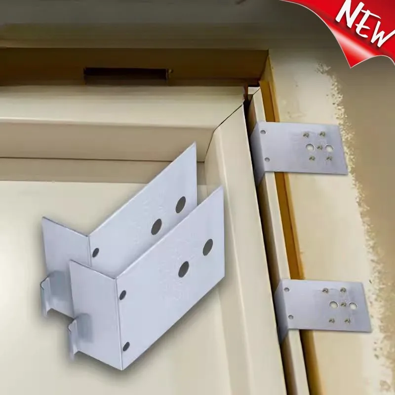 Wooden door Installing fastener Plasterboard Fixing Tool door Sloped Wall Carpenter Tool No need to dismantle Positioning Plate