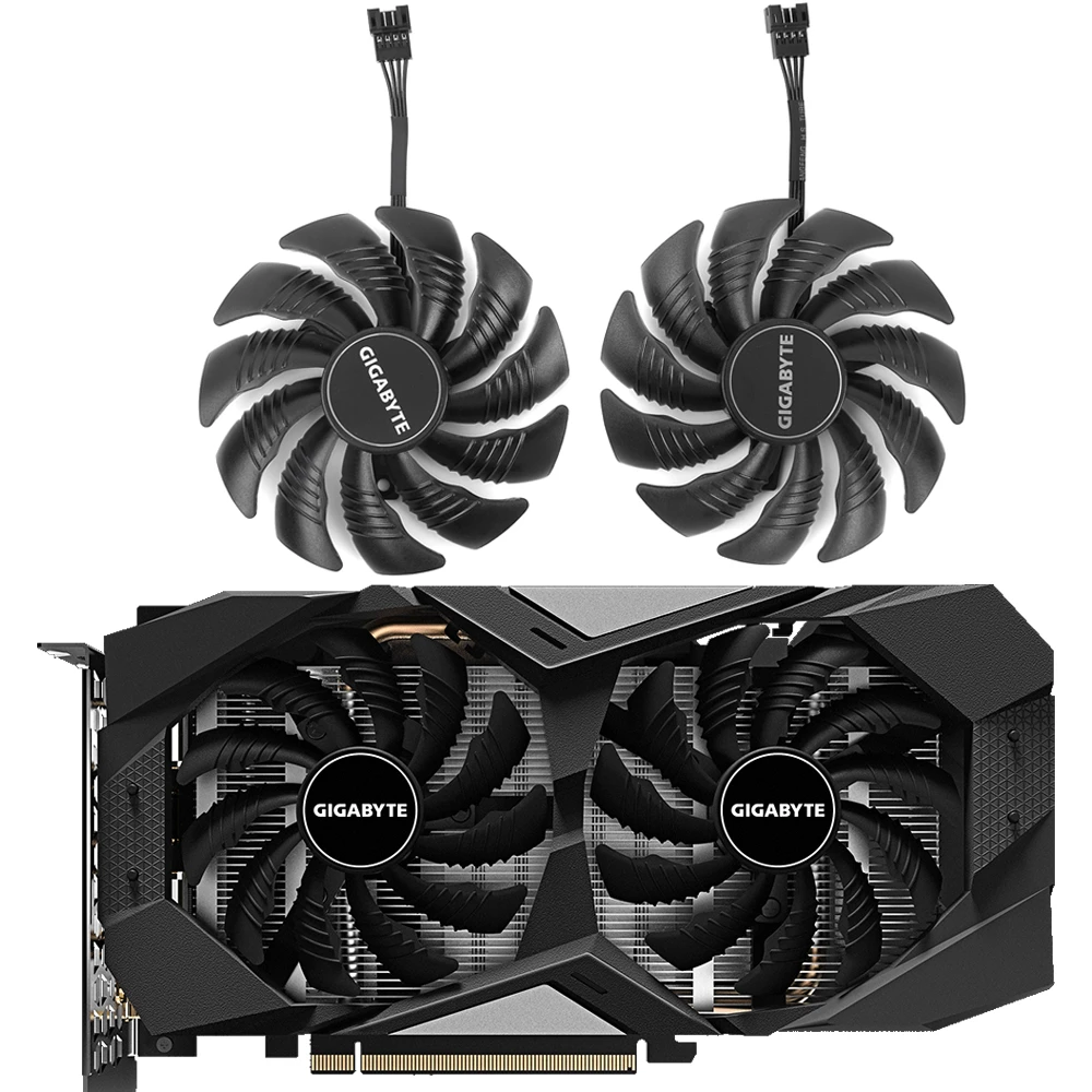 Ventilador de refrigeración para tarjeta gráfica, Enfriador de 88MM T129215SU para Gigabyte RTX