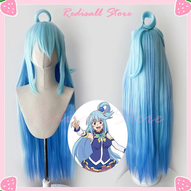 Fantasia Personalizada Para Cosplay, Kono Subarashii, Sekai Ni Shukuku Wo,  Konosuba Aqua Akua - Fantasia De Anime - AliExpress