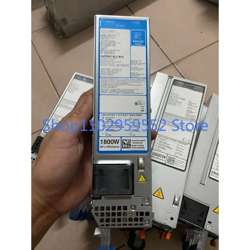 서버 전원 공급 장치용 1개 1800W 4F3WN D1800E-S0 16세대 R660 전원 공급 장치 R760