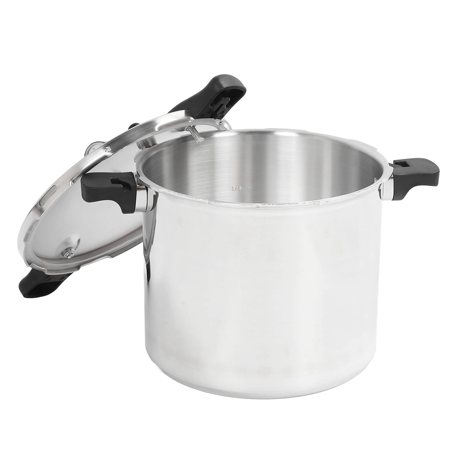 Pressure Cooker Long Lifespan Efficient Aluminium Alloy Pressure Canner 23L Capacity High Temp Resistant with Meter for Kitchen 2