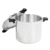 Pressure Cooker Long Lifespan Efficient Aluminium Alloy Pressure Canner 23L Capacity High Temp Resistant with Meter for Kitchen 2
