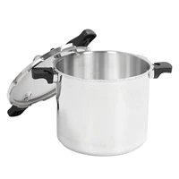 Pressure Cooker Long Lifespan Efficient Aluminium Alloy Pressure Canner 23L Capacity High Temp Resistant with Meter for Kitchen 2