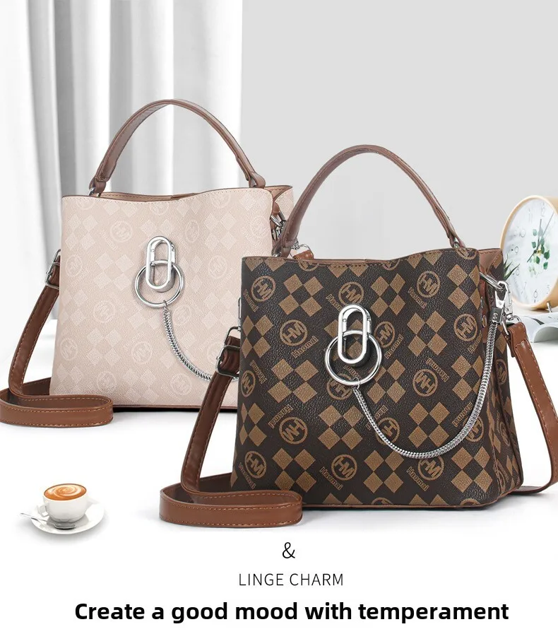 Borsa a secchiello classica donna borsa a spalla per lavoro_voghion.com