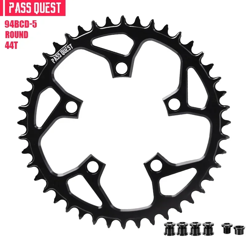 PASS QUEST 54T ナローワイドチェーンリング PASS QUEST 3 ミリメートルオフセット 8 ボルトロードバイク