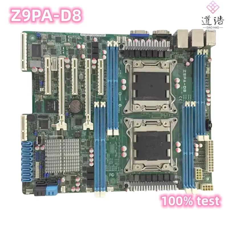 For Z9PA-D8 Motherboard 256GB VGA COM Support E5-2600/E5-2600 V2 Generation CPU LGA 2011 DDR3 ATX C602 100% Tested Fully Work 4 For Z9PA-D8 Motherboard 256GB VGA COM Support E5-2600/E5-2600 V2 Generation CPU LGA 2011 DDR3 ATX C602 100% Tested Fully Work - Image 2