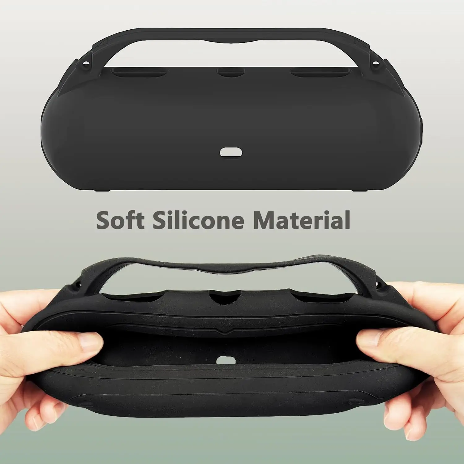 Silicone Protective Cover Case and Shoulder Strap for Beats Pill 2024 Wireless Bluetooth Speaker(Case Only)