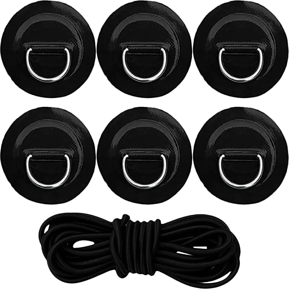 

Patch Kit Inflatables Surfboard Rope Buckle Paddle Rings Boat Repair Bungee Cord Kayak Accessories