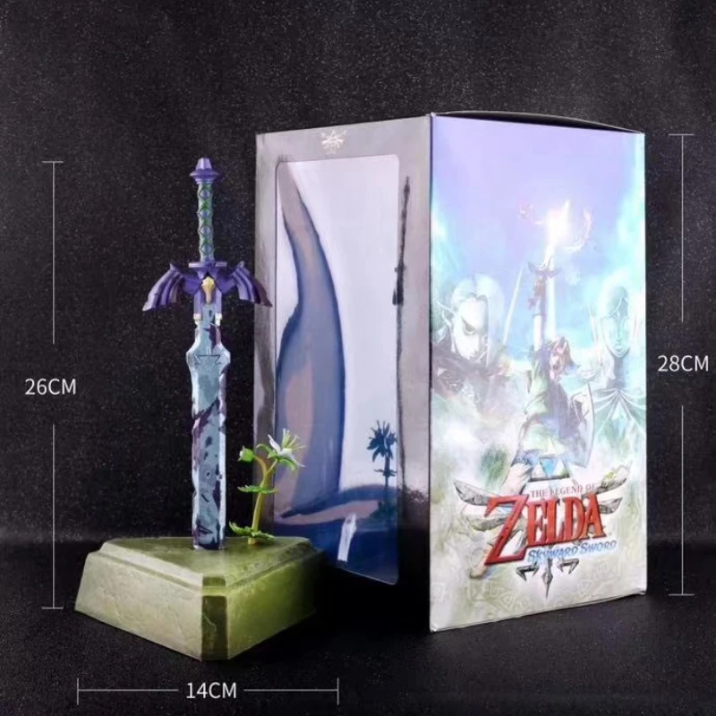 

Shifeng Club Breath of The Wild Link Master Sword Hero Sword Ornament Model Decoration Room Office Toy Gift Christmas Gift