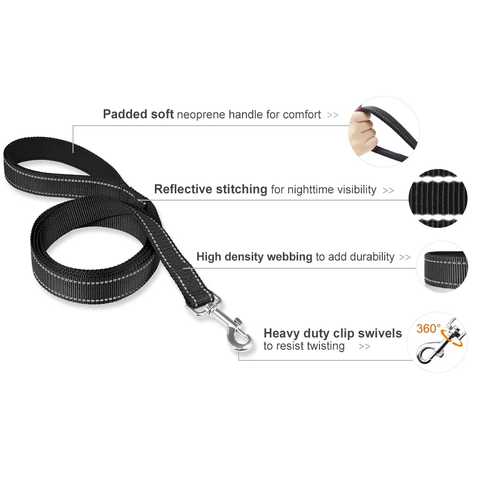 Adjustable Dog Leash up to 6 ft 5
