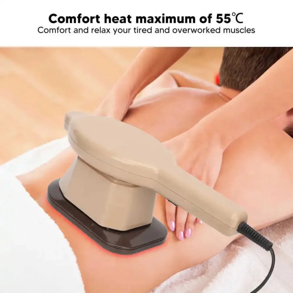 Portable Handheld Electric Body Massager Health Care Muscle Relax Shoulder Neck Deep Tissue Massage Knead Vibrat Device_voghion.com