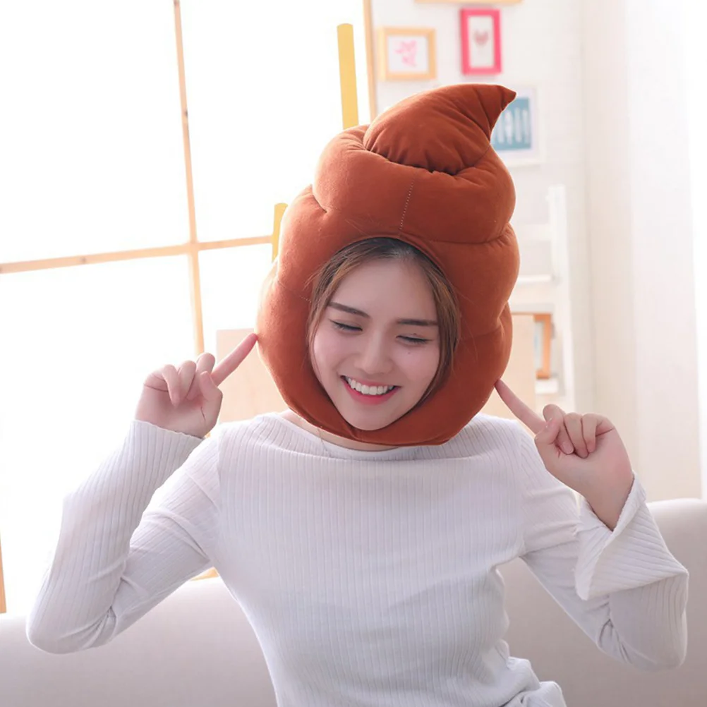 

Novelty Costume Hat Funny Carnival Poop Hat Halloween Themed Party Party Cosplay Hat Carnival Hat Mardi Gras Interesting Poop