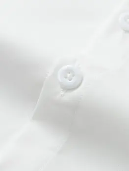 Camisa de manga corta Blanca Rosa literaria para hombre camisa suelta Simple y refrescante de verano