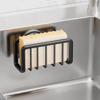 Porta spugna TAILI per organizer per lavello da cucina con ventosa Caddy per lavello antiruggine per spugne Porta spugna da cucina rimovibile 1