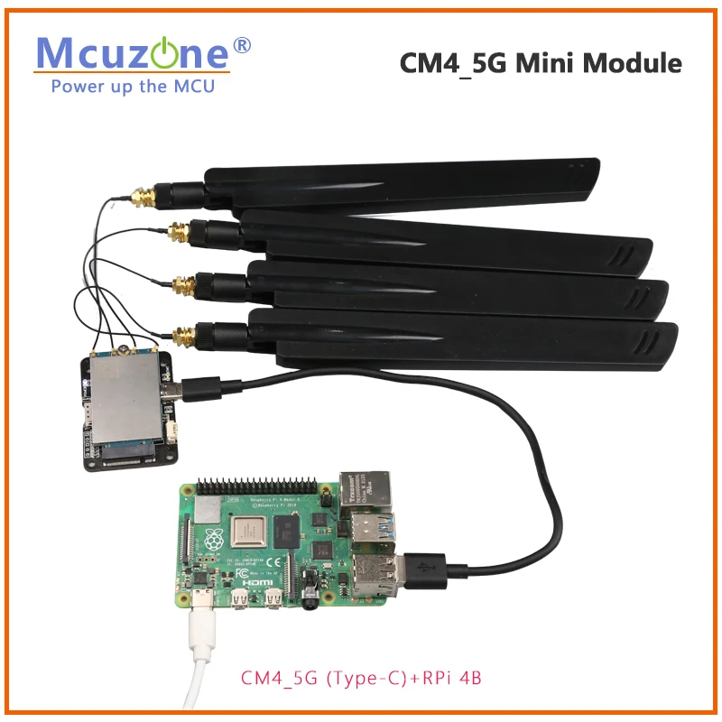   CM4_5G LTE ̴ , Openwrt  ̹  FM150 RM500U RM500Q SSH RPi 4B eSIM