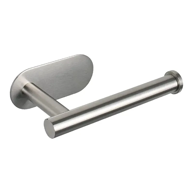 Toilet Paper Holder 1pc Self-Adhesive Wall-Mounted Toilet Paper Holder