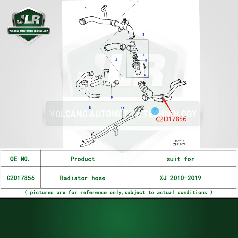 Ծ  ȣ  ü ڵ ǰ, XJ XF Ծ OEM: JLM21499 C2D17859 C2Z4029 C2D17856 C2D17858