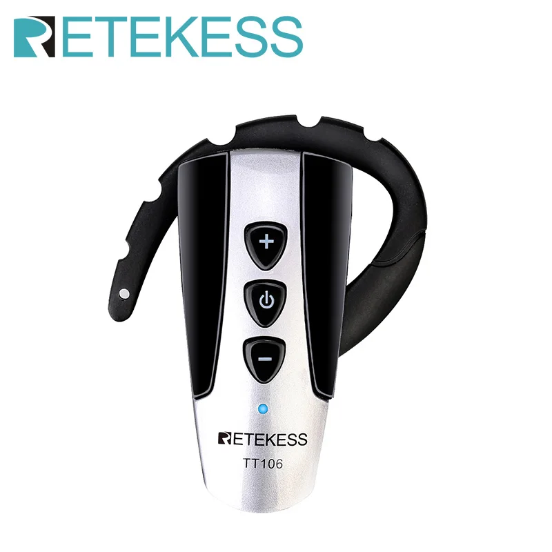 

RETEKESS TT106 UHF Professional Wireless Receiver For Tour Guide System Excursion Museum Training Conference Church Simultaneous