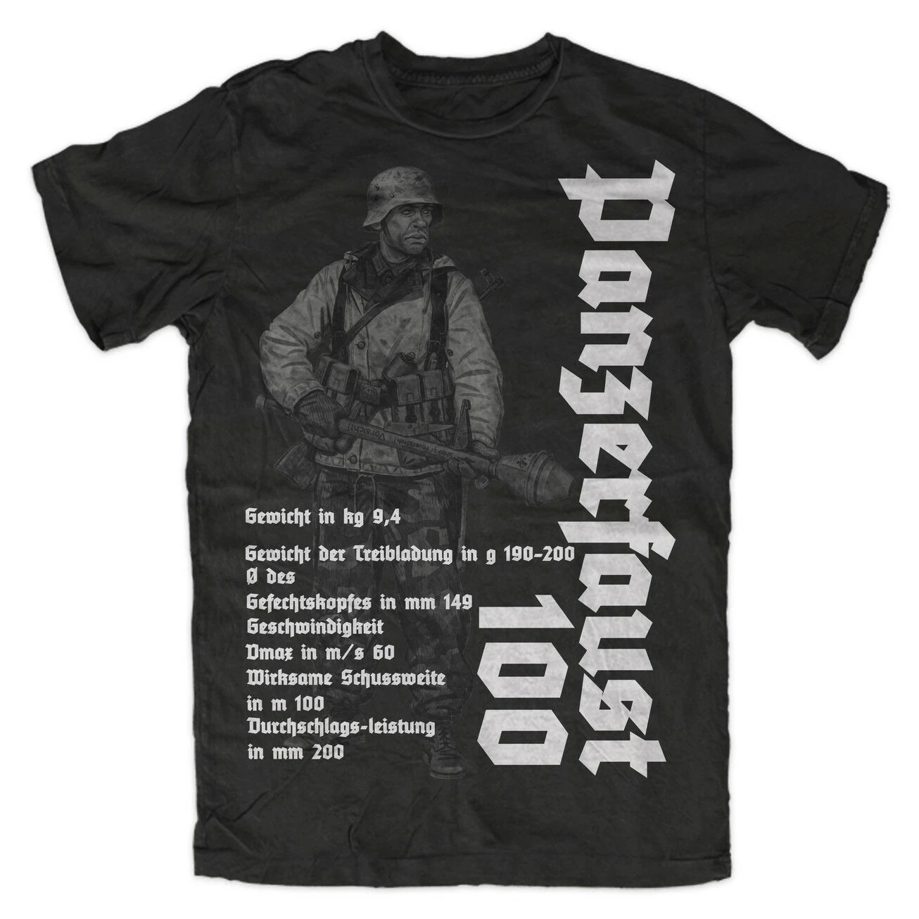 

Panzertrupper Grenadier Panzergrenadier Panzerfaust Premium T-Shirt. Cotton Short Sleeve O-Neck Mens T Shirt New S-3XL