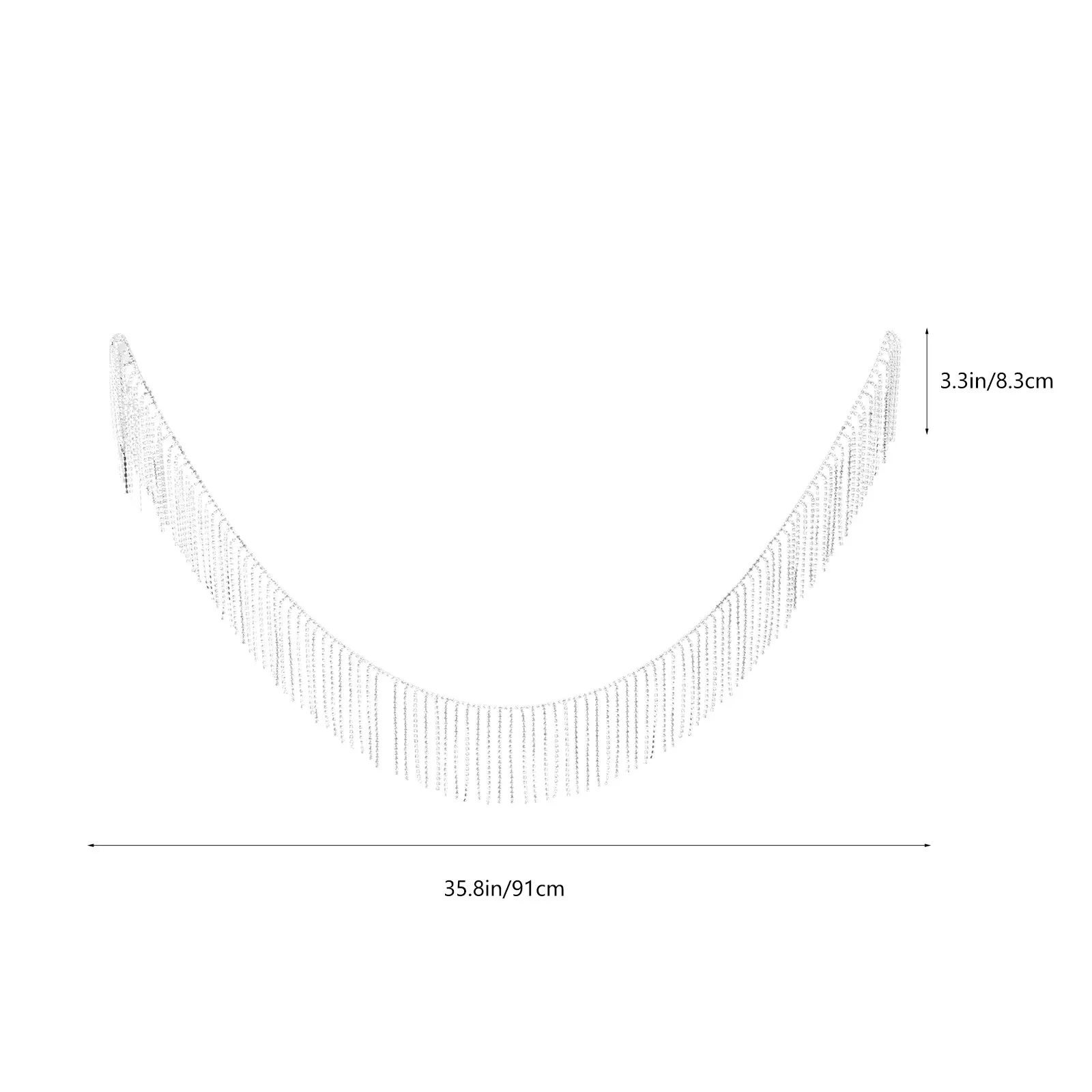 1개 반짝이는 라인스톤 체인 DIY 바느질 장식, 의류, 홈 텍스타일, 공예, 웨딩, 신부 의상 장
