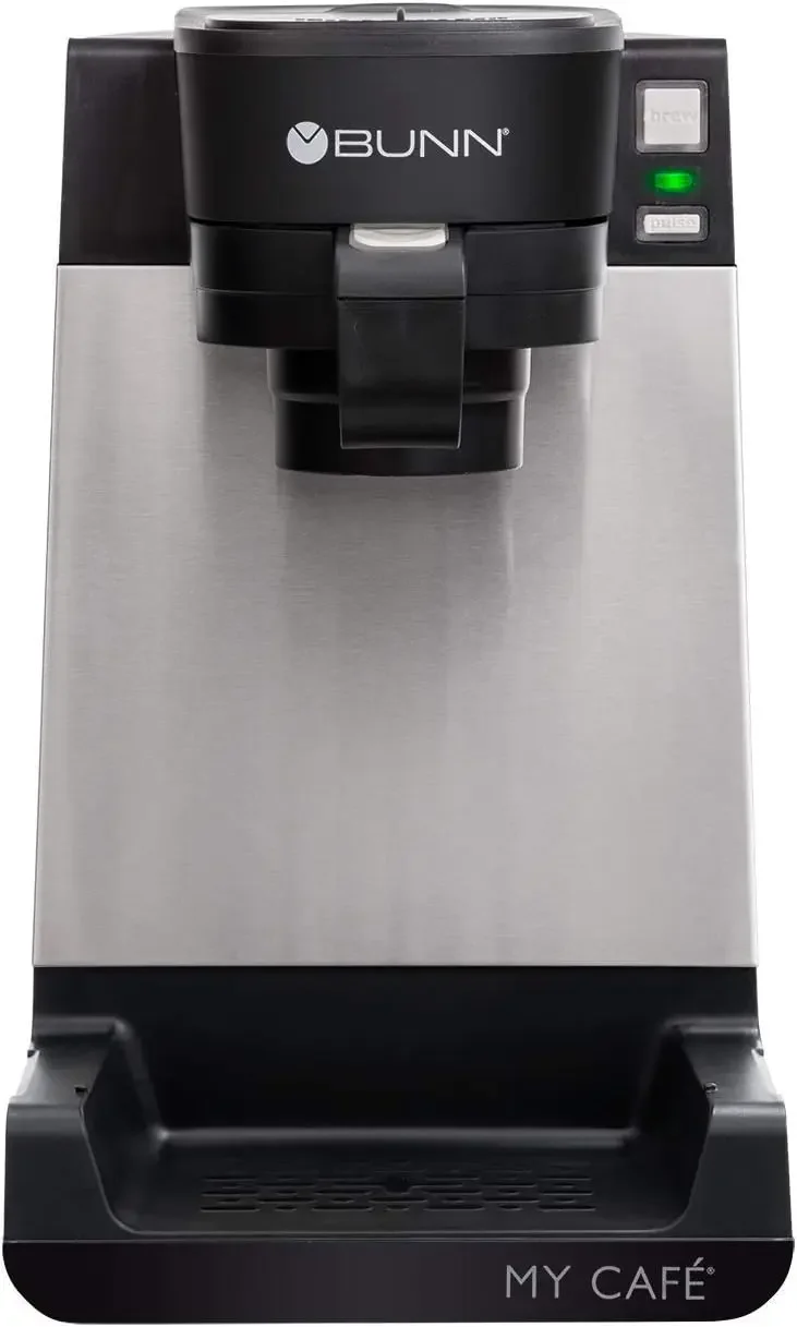 MCU My Cafe Single Cup Multi Use Coffee Brewer (Black/SST)