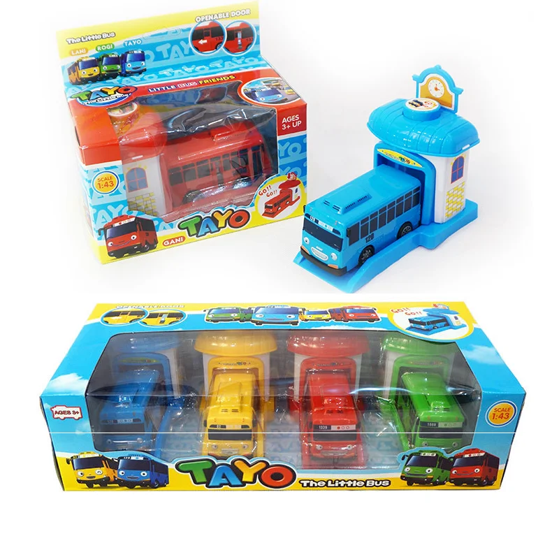 Scale Model Tayo The Little Bus Children Miniature Bus Baby Oyuncak ...