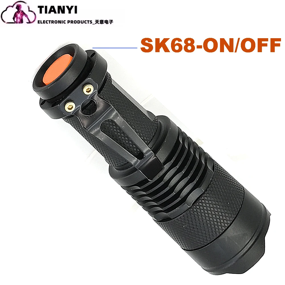 Infrared Night Vision Torch Zoomable Led Ir Illuminator Flashlight_voghion.com