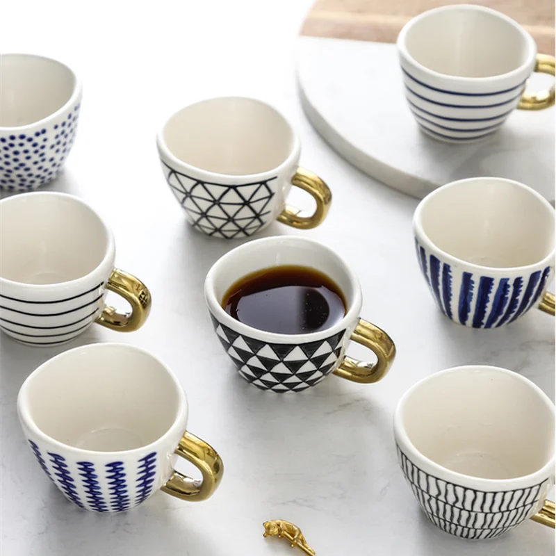 Ceramic Espresso Cup Afternoon Tea Cups Small Coffee Cup Water